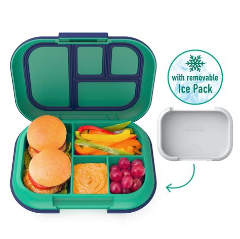 Bentgo chill lunch box - Bentgo® Kids Chill Lunch Box - Bento-Style Lunch Solution with 4 Compartments and Removable Ice Pack for Meals and Snacks On-the-Go - Leak-Proof, Dishwasher Safe, Patented Design (Aqua) Brand: Bentgo. 4.6 4.6 out of 5 stars 9,699 ratings